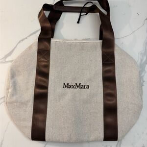 MaxMara Canvas Duffle Bag